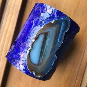 Royal blue python cuff! 💙